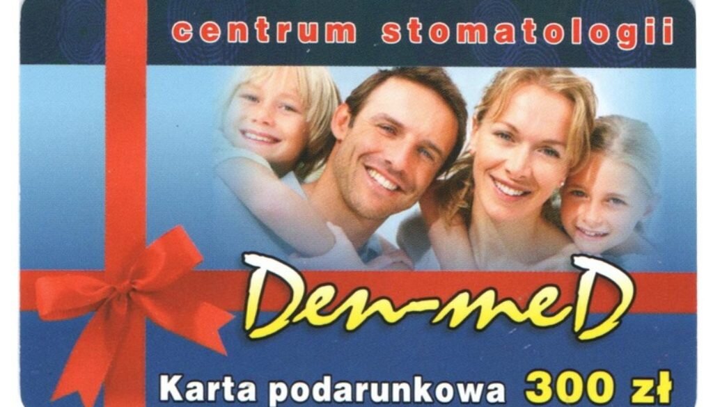 dentysta karta podarunkowa