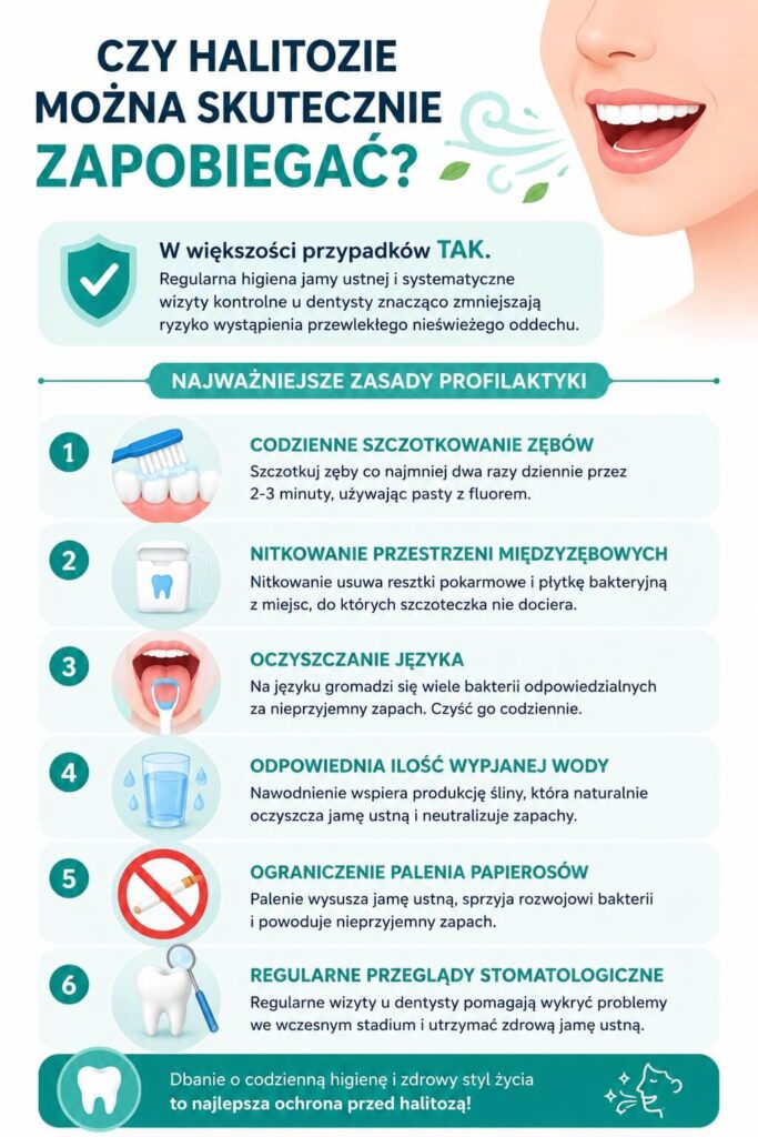 Czy można skutecznie zapobiegać halitozie? Sprawdź!
