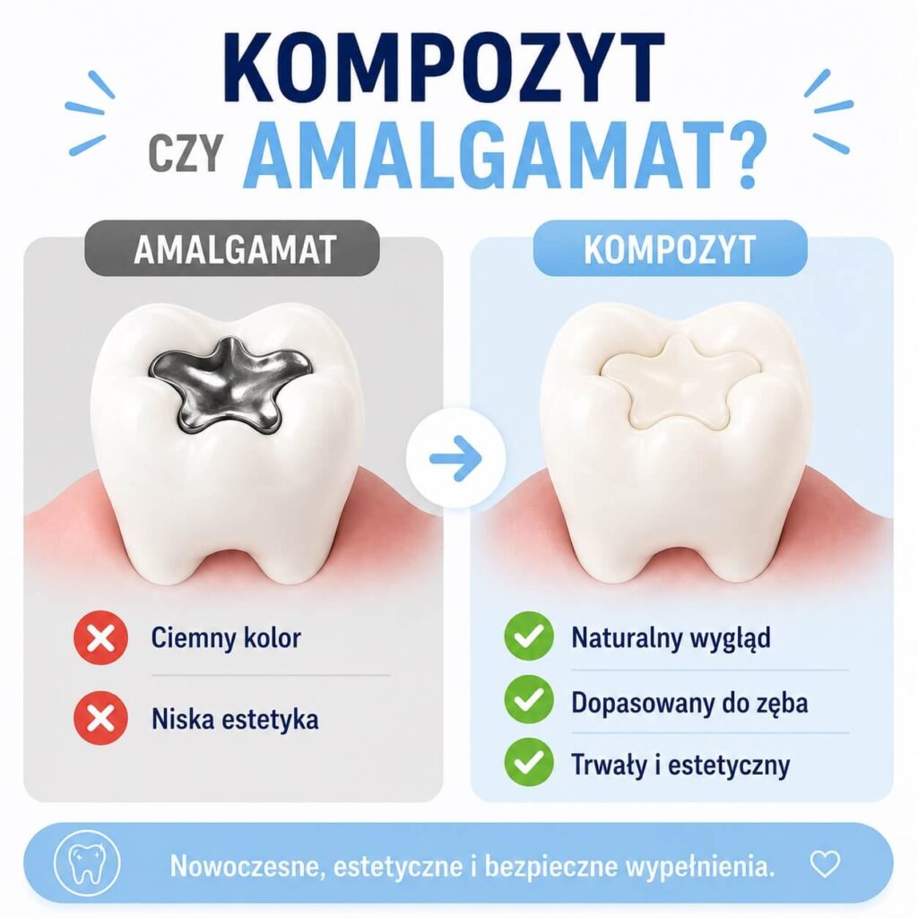 Plomby kompozytowe czy amalgamatowe? Sprawdzamy i porównujemy!