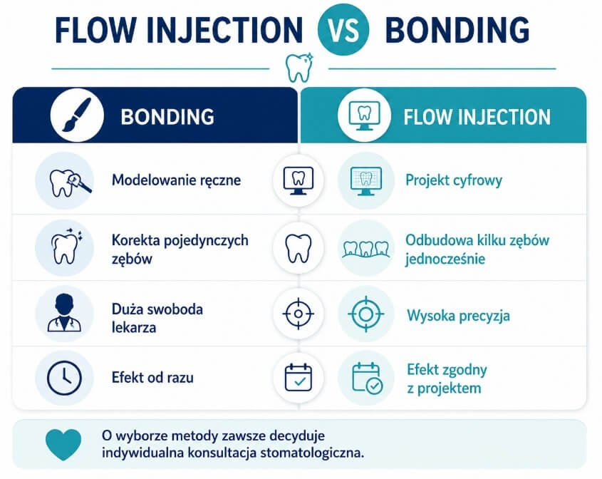 Flow injection i bonding - jakie są różnice?