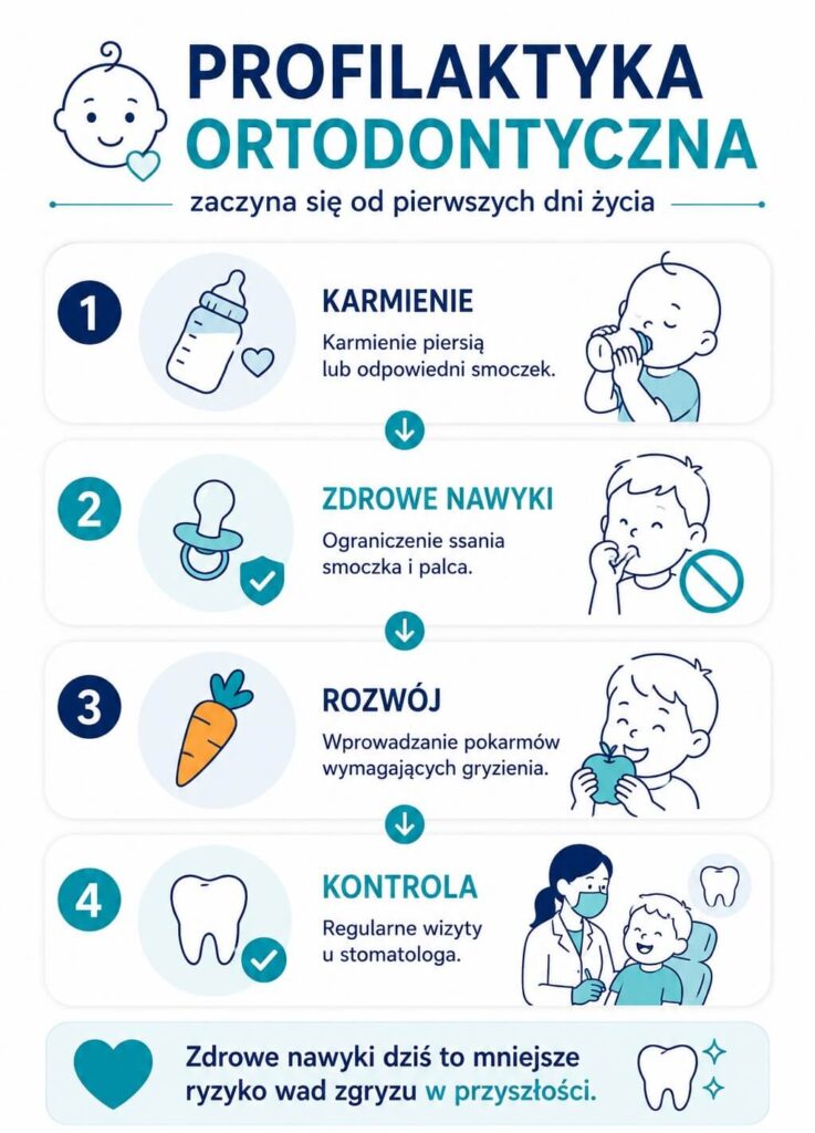 Profilaktyka ortodontyczna od najmłodszych lat